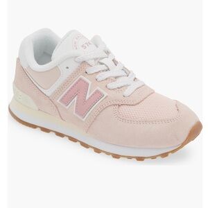 New Balance Girls 574 Crystal Pink size 11.5
